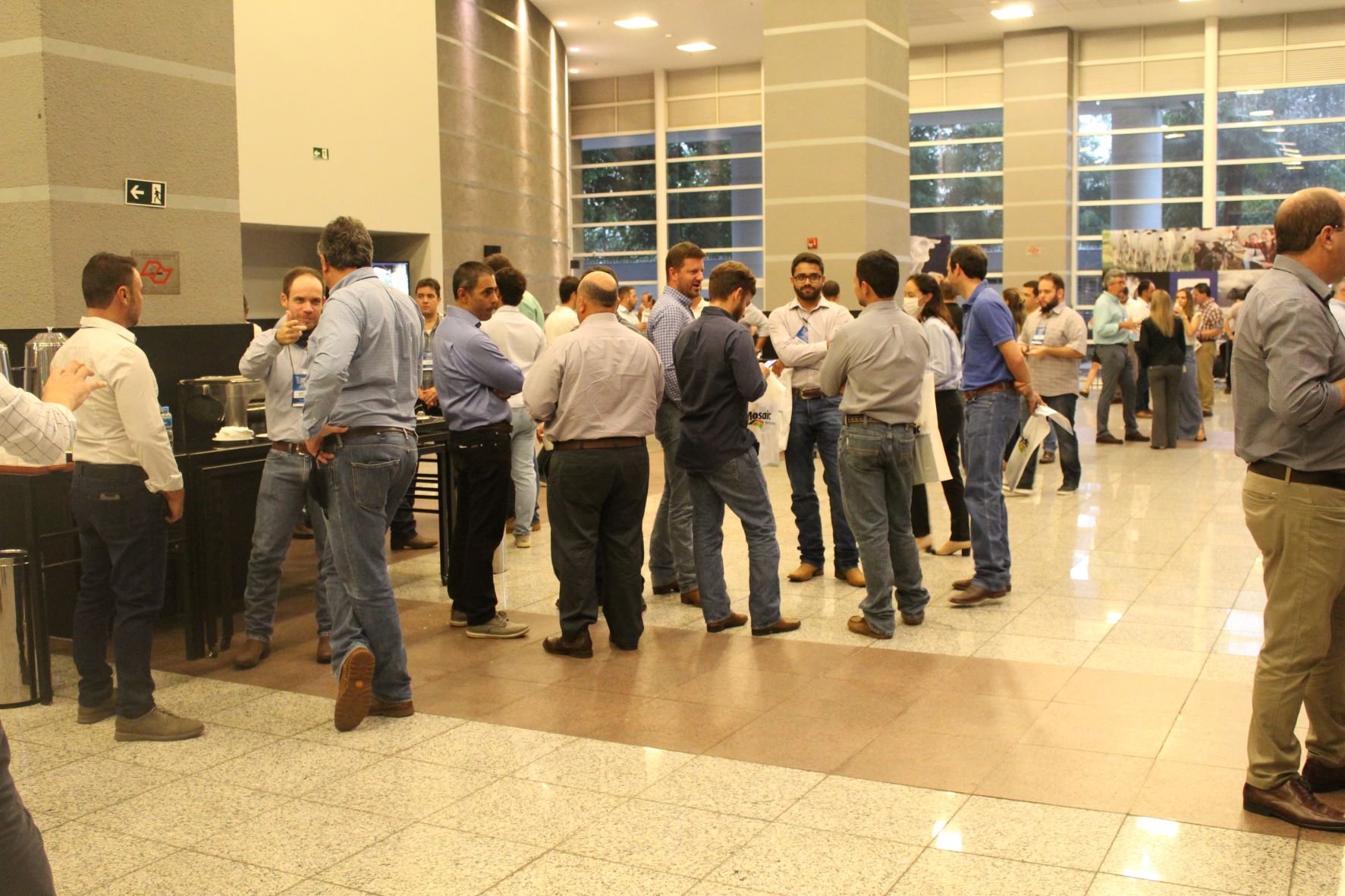 Networking no espaço dos parceiros Pecuaria 360 Summit